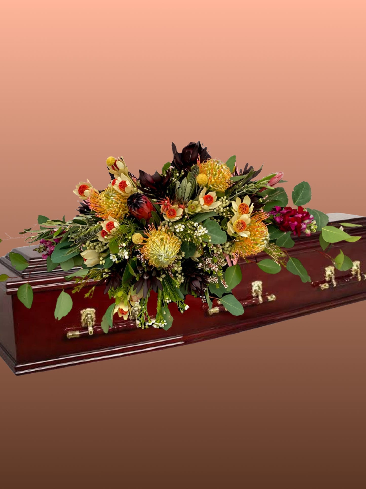 CASKET SPRAY TRIBUTE